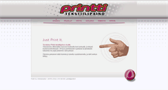 Desktop Screenshot of printti.fi