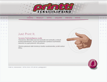Tablet Screenshot of printti.fi